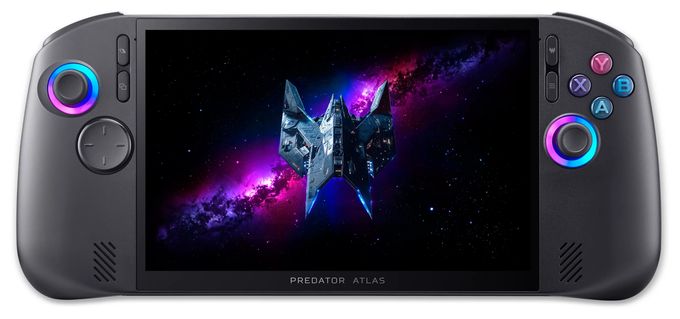  Predator Atlas 8 PA08-I51-G6AC Handheld-Spielekonsole (Schwarz) 