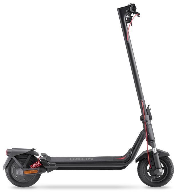 350 W E-Scooter 7,65 Ah bis 40 km Reichweite 19,2 kg  NES033 (Schwarz) 