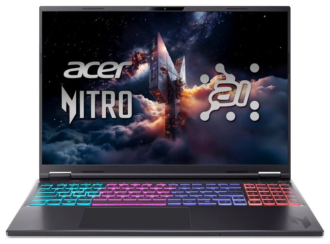 WQXGA Notebook 40,6 cm (16 Zoll) 2560 x 1600 Pixel 1 TB SSD Windows 11 Home AMD Ryzen 9 max. 5 GHz  Nitro 16S AI AN16S-61-R4NP (Schwarz) 