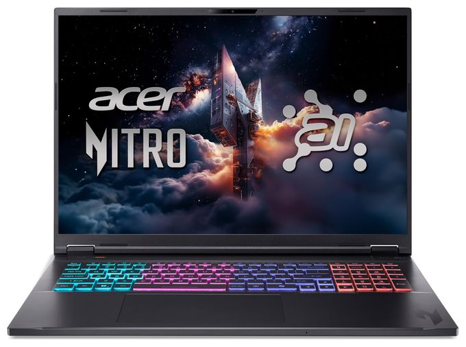 WQXGA Notebook 45,7 cm (18 Zoll) 2560 x 1600 Pixel 1 TB SSD Windows 11 Home AMD Ryzen 7 max. 5 GHz  Nitro AN18-61-R5B0 (Schwarz) 