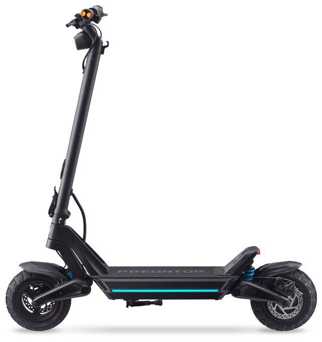 500 W E-Scooter 624 Wh bis 70 km Reichweite 26,5 kg  PES027 (Schwarz) 
