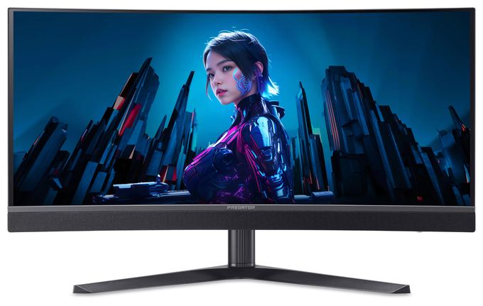 Quad HD Monitor 21:9  Predator X34F1BMIIPPHUZX (Schwarz) 
