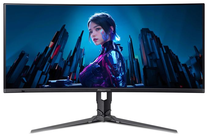 Quad HD Monitor 86,4 cm (34 Zoll) 21:9 0,1 ms 250 cd/m²  Predator X34X5 (Schwarz) 