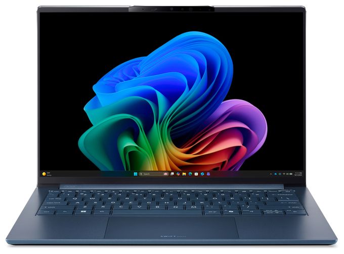 WUXGA Notebook 35,6 cm (14 Zoll) 1920 x 1200 Pixel 16 GB Ram 512 GB SSD Windows 11 Home Intel Core Ultra 9 max. 4,9 GHz  Swift Go AI SFG14-I71-934K (Blau) 
