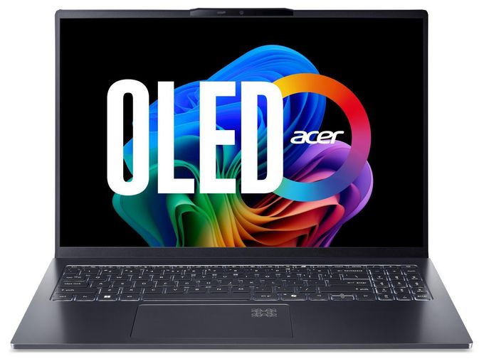 WUXGA+ Notebook 40,6 cm (16 Zoll) 2048 x 1280 Pixel 1 TB SSD Windows 11 Home AMD Ryzen 7 max. 5 GHz  Swift Go AI SFG16-61-R3BU (Grau) 