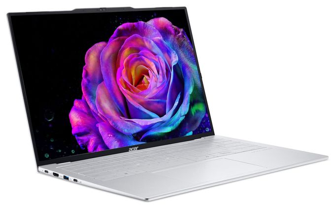 WUXGA Notebook 40,6 cm (16 Zoll) 1920 x 1200 Pixel 1 TB SSD Windows 11 Home AMD Ryzen 5 max. 4,5 GHz  Swift SFA16-61M-R1FY (Silber) 
