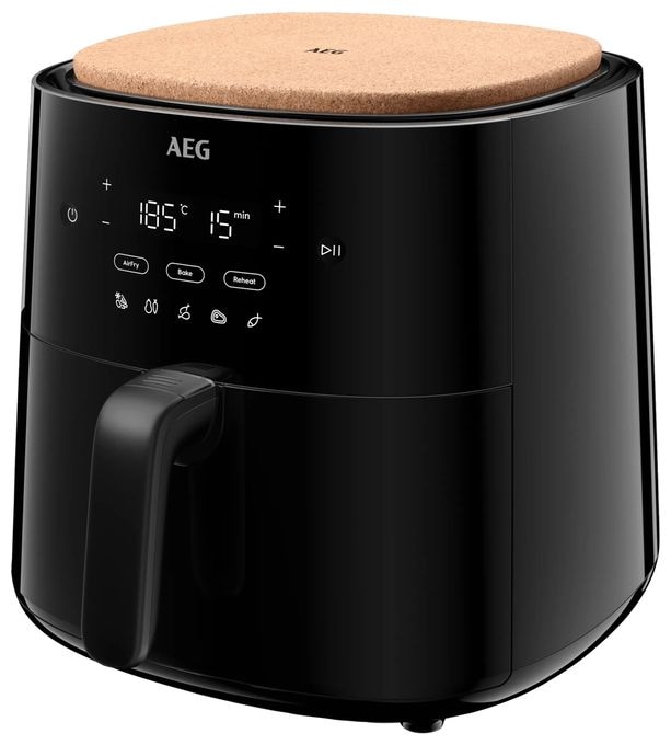 Eigenständig Heißluftfritteuse 5 l 1500 W  AAF5B Design Collection (Schwarz) 