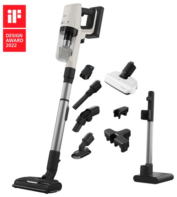 Handstaubsauger Beutellos bis 35 min Laufzeit 25,2 V  AP81HB25SH Hygienic 8000 (Weiß) 