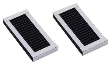 (Schwarz, Weiß) M9RWCAF2 Doppelpack CleanAir+ Ersatzfilter 
