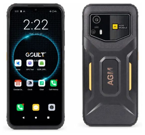 128 GB Smartphone 16,7 cm (6.5 Zoll) Android 50 MP Einzelne Kamera Kamera  H6 Pro (Schwarz) 