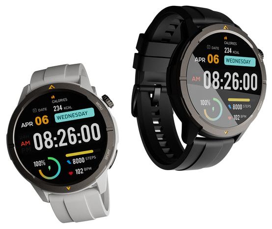 Digital Smartwatch Rund  Legion (Schwarz) 