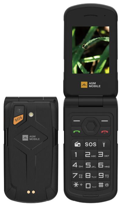 4G Smartphone 6,1 cm (2.4 Zoll Dual Sim  M10 (Schwarz) 