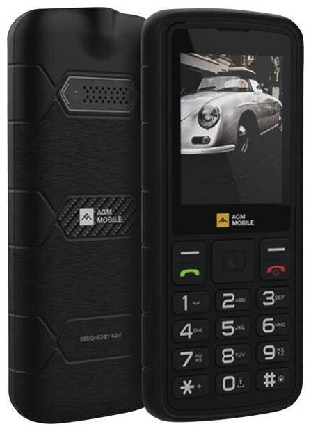 4G Smartphone 6,1 cm (2.4 Zoll Dual Sim  M9 (Schwarz) 