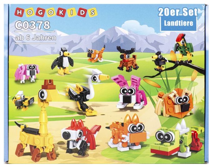 20er Set Landtiere 