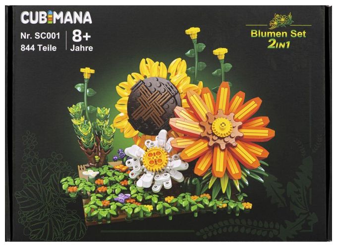 2in1 Blumen Set 
