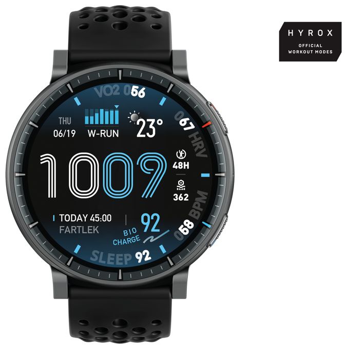 Digital  Smartwatch Rund 323 ppi  Active Max (Schwarz) 