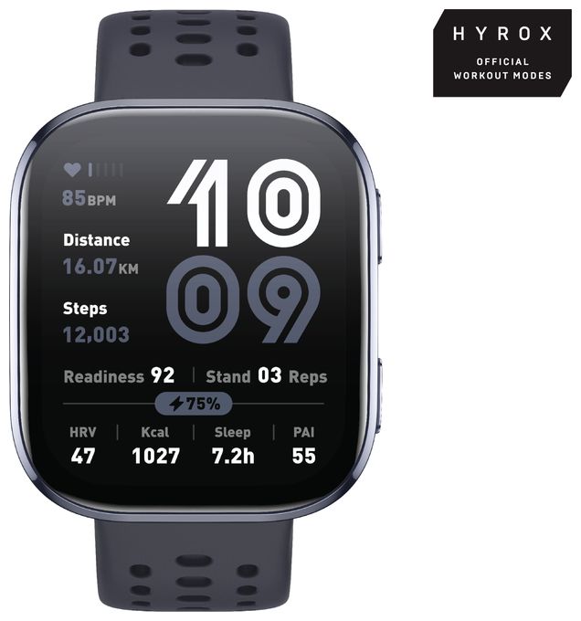 Digital Smartwatch Quadratisch 302 ppi  Bip 6 (Schwarz) 