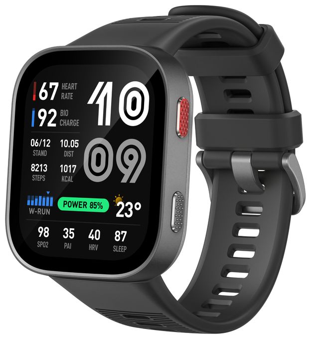 Digital  Smartwatch Rechteckig 324 ppi  Bip Max (Grau) 