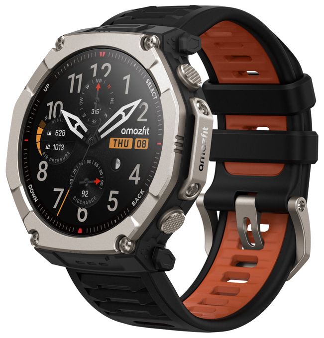 Digital 51 mm  Smartwatch Rund 322 ppi  T-Rex Ultra 2 (Titan) 