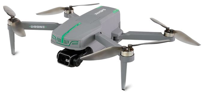 Quadrocopter Multicopter/Drohne Flugzeit: 44 min  AMXFlight X4KGPS (Grau) 
