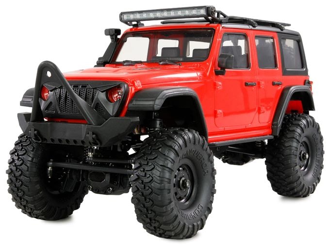 RC Crawler Mini-D90 AMXRock 4WD 1:16 RTR rot 