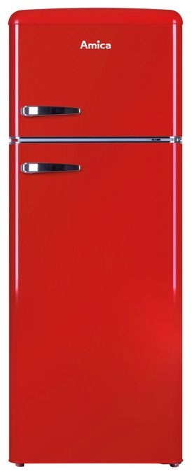 162 l / 44 l Kühl-Gefrierkombi freistehend 144 kWh Jahr  DTR374190R (Rot) 