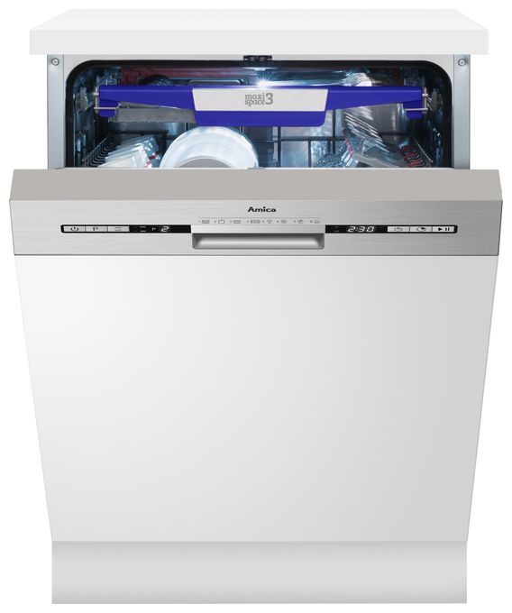 60 cm Geschirrspüler teilintegriert (ohne Front) Leise 14 Maßgedecke aquaStop Funktion EGSP576910E 