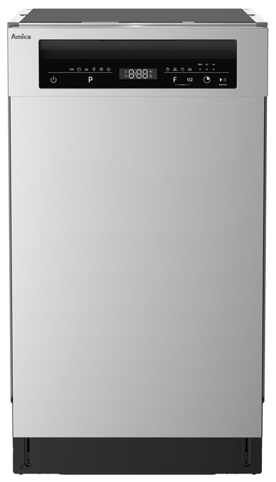 45 cm Geschirrspüler unterbaufähig leise 10 Maßgedecke aquaStop Funktion (Edelstahl) EGSPU500490 