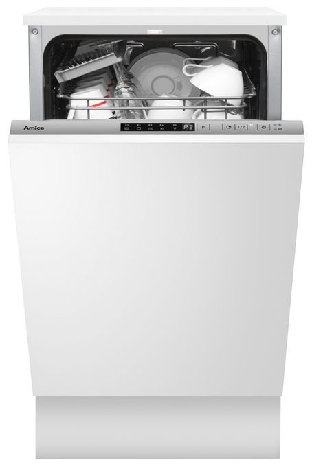 45 cm Geschirrspüler vollintegriert (ohne Front) Leise 10 Maßgedecke aquaStop Funktion EGSPV580910-1 
