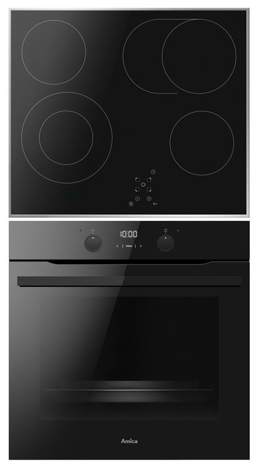 Backofen-Set maxi AutoClean EasyClean mit autarkem 60 cm Glaskeramik Kochfeld EHBCX954200E Flex 