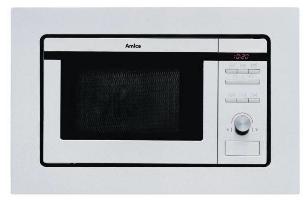 Einbau-Mikrowelle 800 W 5 Stufen Grill (Silber) EMW13180E 