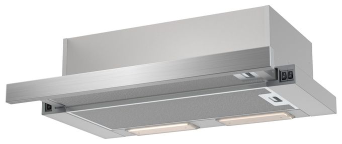 Abluft/Umluft Dunstabzugshaube/Esse Einbau 60 cm (Edelstahl) FH664621E 