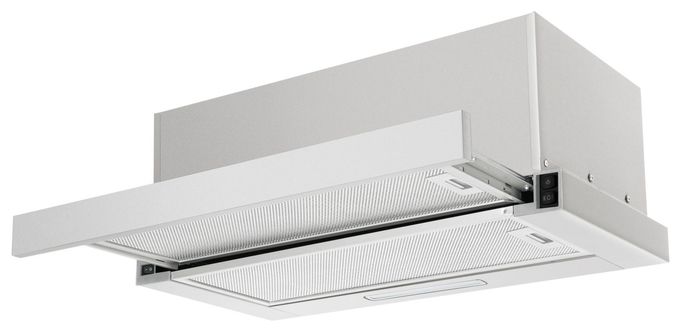 Abluft/Umluft Dunstabzugshaube/Esse Einbau 60 cm (Edelstahl) FH664635S 