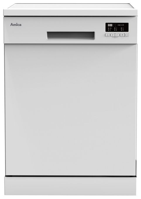 60 cm Geschirrspüler freistehend leise 15 Maßgedecke aquaStop Funktion (Weiß) GSP 545 470 