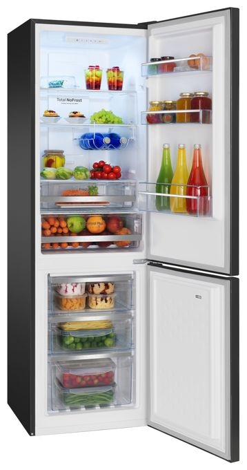 180 l / 70 l Kühl-Gefrierkombi freistehend NoFrost 219 kWh Jahr  KGC15495S (Edelstahl) 