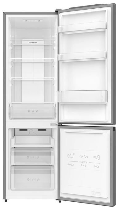 191 l / 71 l Kühl-Gefrierkombi freistehend NoFrost 219,4 kWh Jahr  KGCN387135E (Edelstahl) 