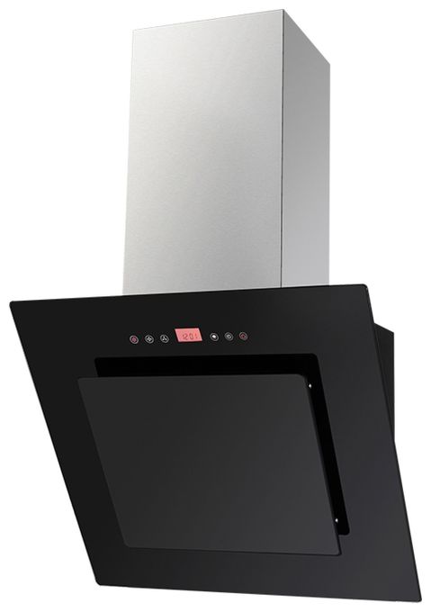 Abluft/Umluft Dunstabzugshaube/Esse Wand 60 cm (Schwarz, Edelstahl) KH17382-1E 