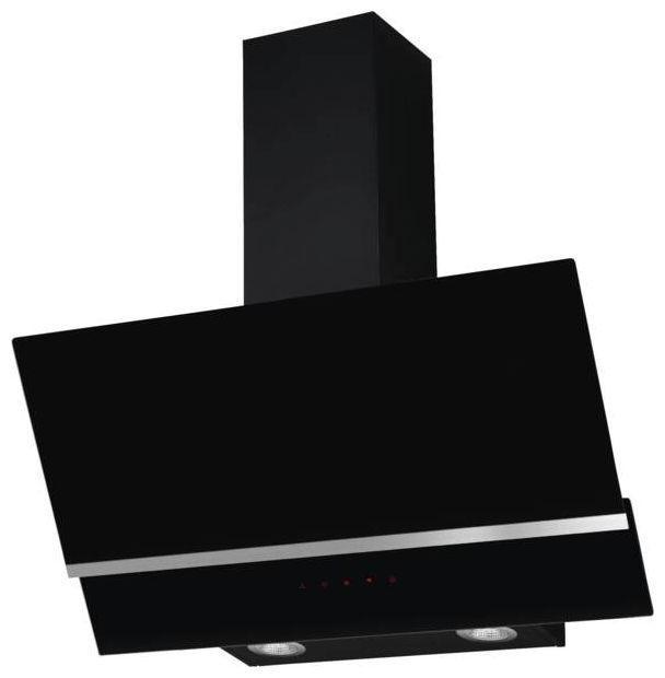 Abluft Dunstabzugshaube/Esse Wand 90 cm (Schwarz) KHF604611S 