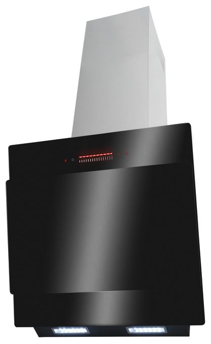 Abluft/Umluft Dunstabzugshaube/Esse Wand 60 cm (Schwarz) KHF664101S 
