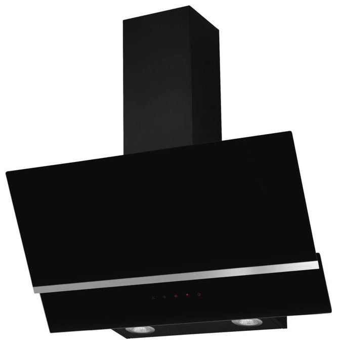 Abluft/Umluft Dunstabzugshaube/Esse Wand 80 cm (Schwarz) KHF684611S 
