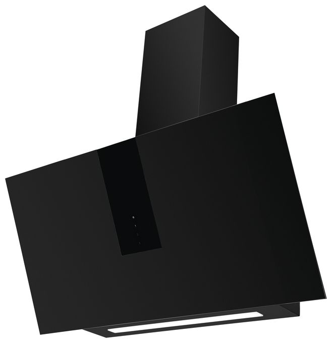 Abluft/Umluft Dunstabzugshaube/Esse Wand 80 cm (Schwarz) KHF686600S 