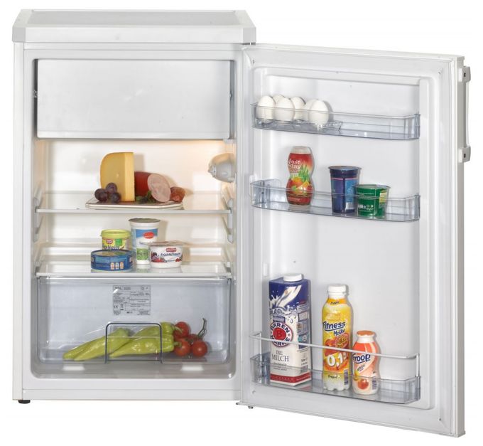 108 l / 95 l Tischkühlschrank EEK: E 137 kWh Jahr  KS15123W (Weiß) 