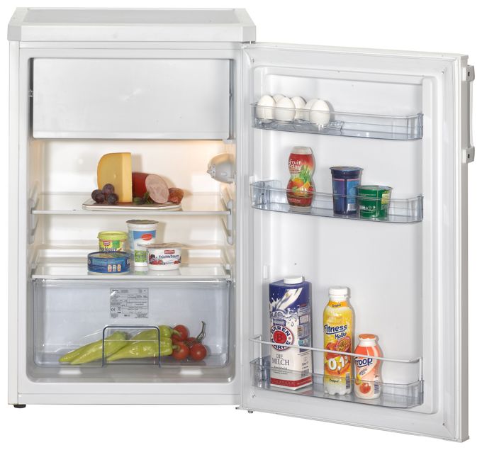 108 l / 95 l Tischkühlschrank EEK: D 110 kWh Jahr  KS361100W (Weiß) 