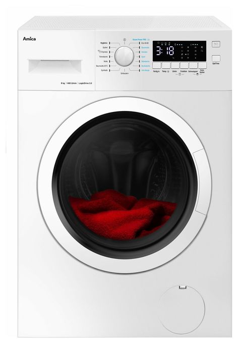 8 kg Frontlader Waschmaschine 1400 U/min aquaStop Funktion WA484082 