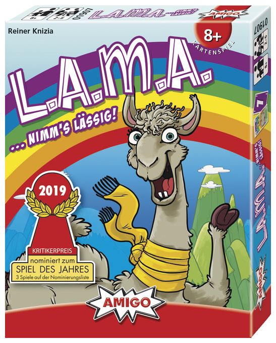Kartenspiel bis zu 6 Spielern ab 8 Jahr(e) 01907 L.A.M.A. 
