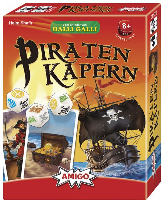 Kartenspiel bis zu 5 Spielern ab 8 Jahr(e) 02510 Piraten kapern 