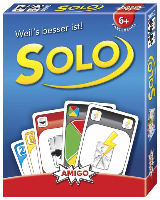 Kartenspiel bis zu 10 Spielern ab 6 Jahr(e) 03900 Solo 