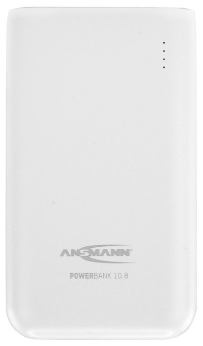 10000 mAh Powerbank Mikro-USB  1700-0067-1 (Weiß) 