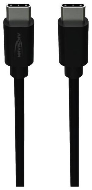 480 Gbit/s Stecker USB C auf USB C 1,2 m  1700-0207 (Schwarz) 