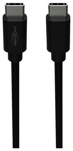 480 Gbit/s Stecker USB C auf USB C 2 m  1700-0208 (Schwarz) 